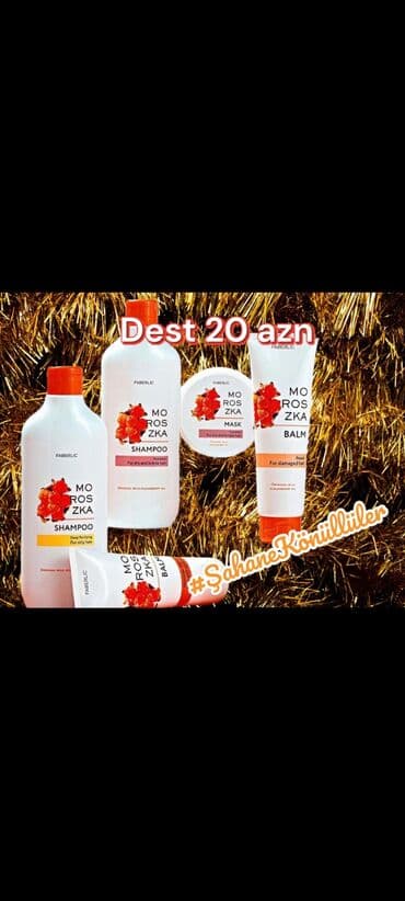 крем таежный qiymeti: Marozka 380 ml Şampun Marozka 380 ml Şampun Marozka 100 ml Balzam — 1