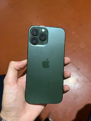 Техника и электроника: IPhone 13 Pro Max, 256 ГБ, Зеленый, Гарантия, Беспроводная зарядка, Face ID — 1
