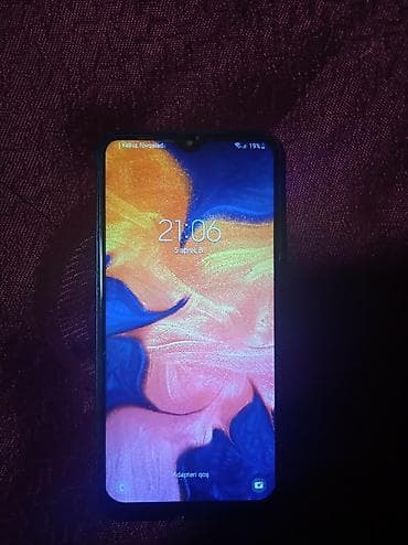 paltar yuyan gence: Samsung Galaxy A10, 32 GB, rəng - Mavi, İki sim kartlı — 3