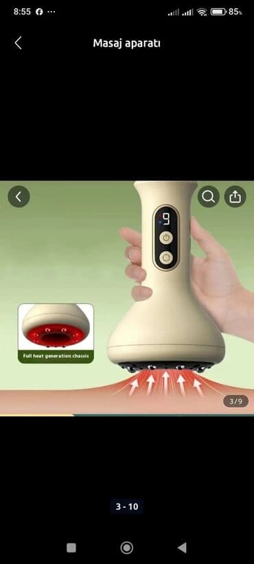 vakuum aparatı: Masajor, Bədən üçün, Yeni, Ödənişli çatdırılma — 3