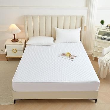 Döşəklər: Sukeçirməz teflon döşək qoruyucu Yataq döşəyi üçün quilted qoruyucu — 2