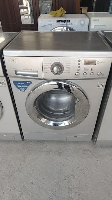 LG paltaryuyan maşın – ön yükləməli, 6 kq tutumlu, Direct Drive lalafo.az -da LG paltaryuyan maşın – ön yükləməli, 6 kq tutumlu, Direct Drive