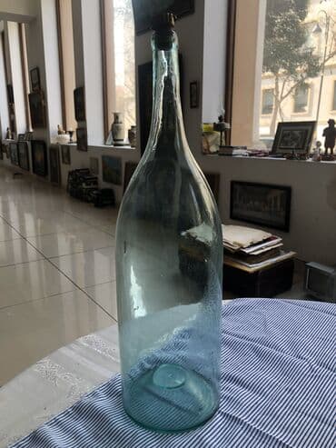 бутыль стеклянная 50 литров: Большая бутылка — 1