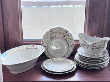 Nahar dəsti, rəng - Ağ, Farfor lalafo.az -da Nahar dəsti, rəng - Ağ, Farfor