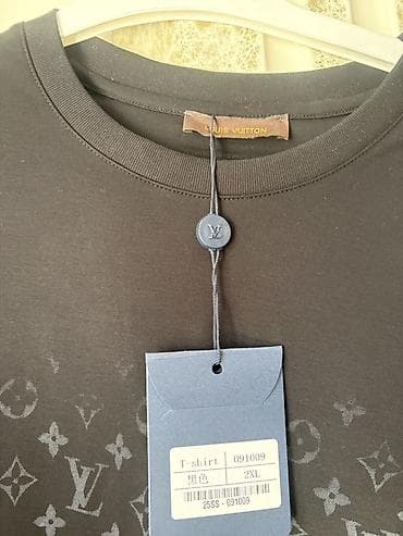hind geyimi: Futbolka, Louis Vuitton, 2XL, rəng - Qara — 2