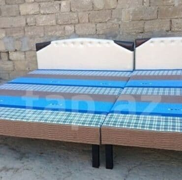 mebel taxt: Çarpayı təzə Hazırları var Çatdırılma münasib qiymətə 2 nafarlik taxt — 1