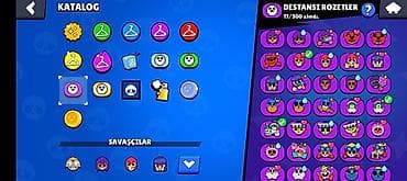 Brawl Stars hesabı – geniş skin və statistik paket Hesab məlumatları — 9