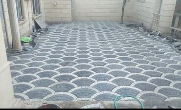 tek das: Trotuar (daş döşəmə) plitələri – geniş çeşid Məhsul: - Açıq sahələr — 33