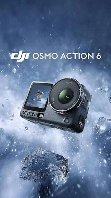 dji mic 2: DJI Osmo Action 6 aksion kamerası - İki ekranlı dizayn: ön tərəfdə — 1