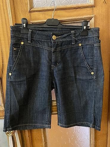 stringer alt geyimi: - Məhsul: Cins wort 20 m 12-15 yawa - Material: Klassik denim (tünd — 1