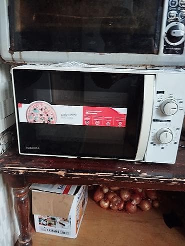 Toshiba mexaniki idarəetməli mikrodalğalı soba - Brend: Toshiba -
