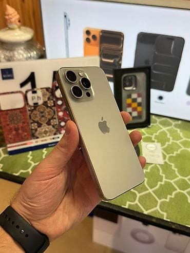 macbook pro: IPhone 15 Pro, Natural Titanium — 1