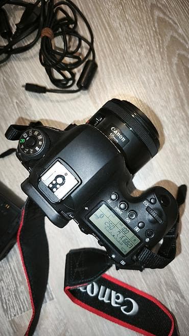 canon 6d: Canon 6d mark II və 50mm STM lens tam işlək vəziyyətdə. Heç bir — 4
