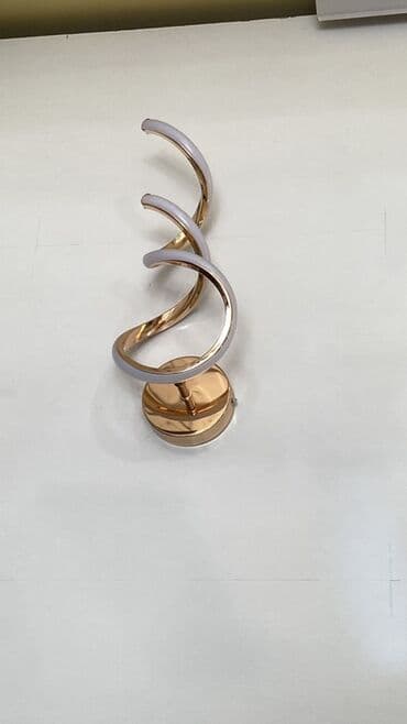 qızıl spiral: Müasir LED divar bra – dekorativ işıqlandırma - Dizayn: Spiral və — 2