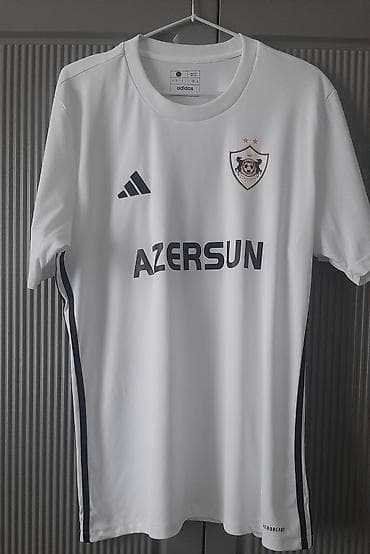 Личные вещи: Мужская футболка, Adidas, M, цвет - Белый — 2