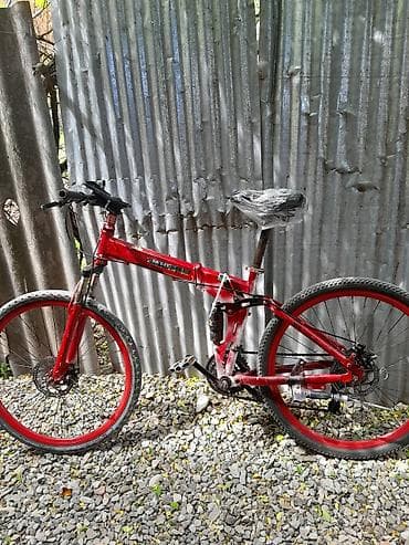 Qatlanan dağ velosipedi – 26” təkərlər, disk əyləclər - Rəng