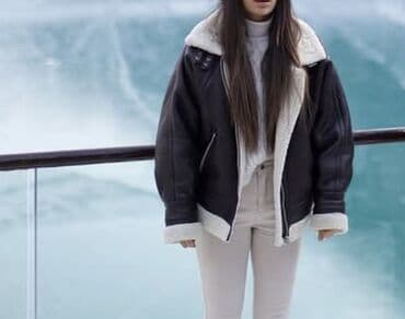 Dəri kurtka, PULL&BEAR, M