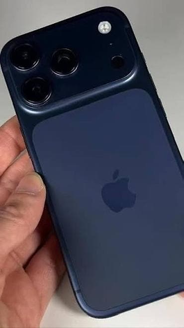 iphone x pro max: IPhone 17 Pro Max, 256 GB, Mavi, Simsiz şarj — 1