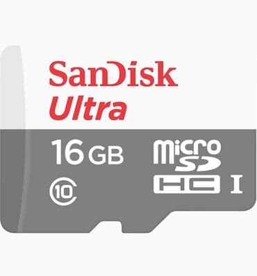 Аудиотехника: SanDisk 16gb yaddaş kartı yeni — 1