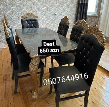 masa kuxna: Masa və oturacaq dəstləri — 3