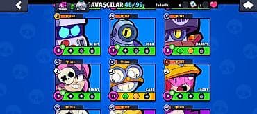 qizil mirvari: Brawl Stars hesabı - Kupa: 13 000 (mövsüm rekordu və ümumi rekord 13 — 7