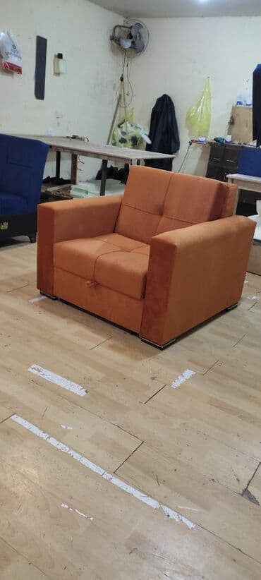 диван и кресло: Новый, Кресло, Бесплатная доставка на адрес — 4