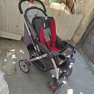 uzun bot: Uşaq arabası – Goodbaby brendi, qırmızı/boz rəng. Xüsusiyyətlər: - — 3