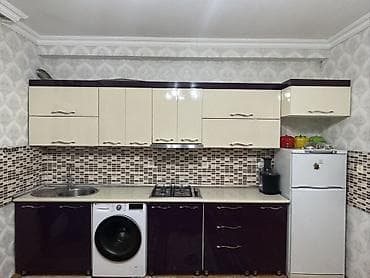 suse banka satisi: Mətbəx mebeli satılır (2-ci əl, yaxşı vəziyyətdə) MDF parlaq laminant — 2