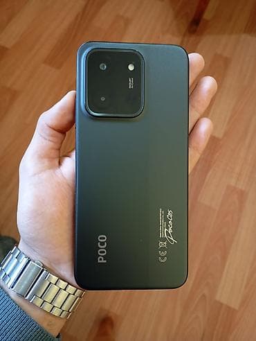 samsung a12 ikinci el: Poco C85 x 5G, 128 GB, rəng - Qara, Barmaq izi — 2