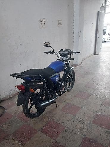 Moped/Motor velosiped – “M50” (benzinli, mavi rəng) Xüsusiyyətlər: -