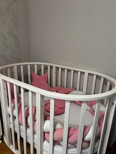 Oğlan və qız üçün, Yumru, Beşik, Dəst ilə, Matras ilə, Yellənmə mexanizmsiz