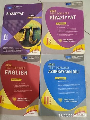 informatika test pdf: DİM test topluları dəsti Məzmun: - Riyaziyyat 2025 Test Toplusu, I — 1