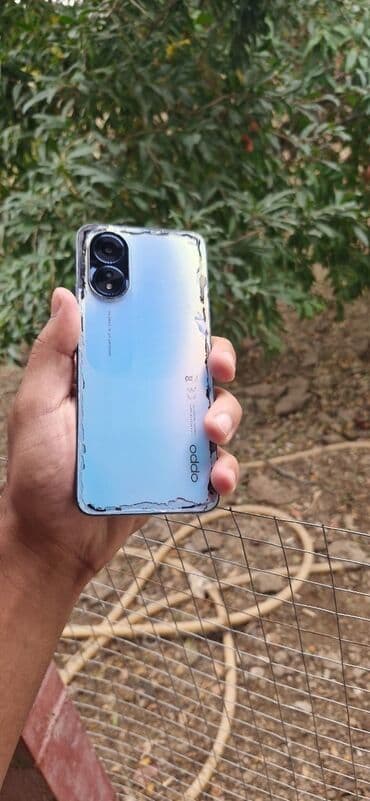 телефоны fly cirrus 7: Oppo A18, цвет - Синий — 2