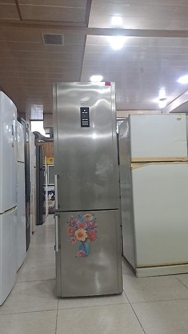 hotpointariston rhpn 6 4: İki qapılı paslanmayan poladdan kombi tip soyuducu (aşağıda dondurucu) — 1