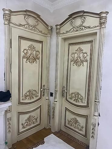 otaq qaplsl: Klassik üslubda interyer qapısı - Dizayn: Barokko/Rokoko — 3