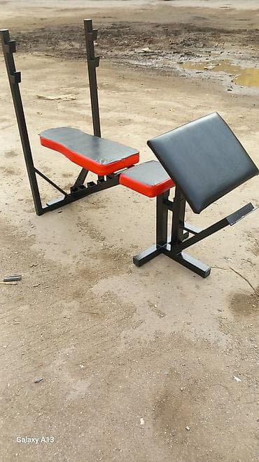 Çoxfunksiyalı ştanq skamyası və preacher curl (biceps üçün “Skott”
