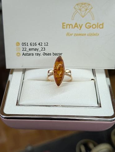 qara canta: Üzük, Sarı qızıl, Kəhrəba — 2