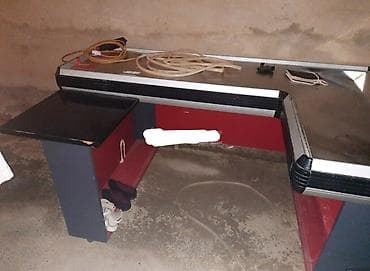 Reklam lövhələri: Mağaza kassası/hesablaşma masası - L formalı kassir masası, mağaza və — 1