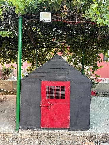 pisik yuvaları: Taxta göyərçin/qus yuvası (quşxana) - Material: qalın taxta — 4