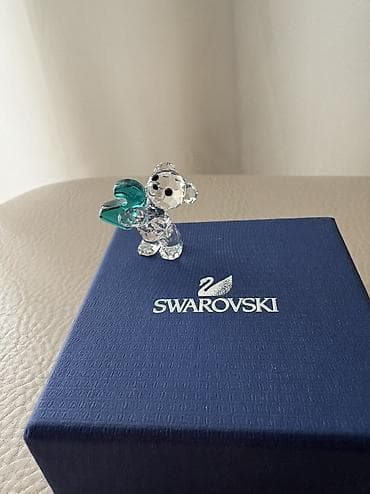 Swarovski.Мишка с цифрой 2.Подойдет на годовщину