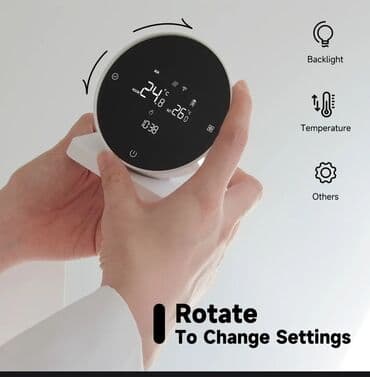 gunəş panelli kamera: Kombu ucun WiFi Termostat (pult) — 6