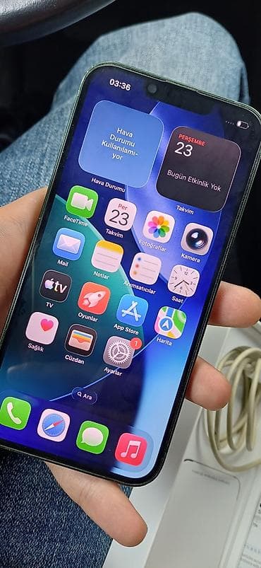 telefonl: IPhone 13, 128 GB, Yaşıl, Face ID — 2