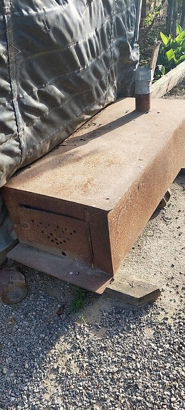 Шланги: Metalkarkas soba/peç - Material: qalın poladdan hazırlanmış — 1