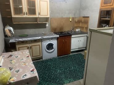 qarayevde 1 otaqli kiraye evler: 30 kv. m, 1 otaqlı, Qaz, İşıq, Su — 2