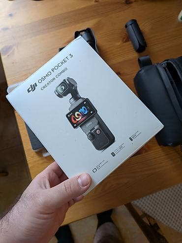DJI Osmo Pocket 3 seti - Kompakt 3-oxlu stabilizasiya olunan kamera — 5