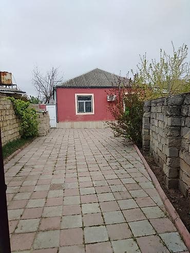 bineqedi ucuz heyet evleri: 1 mərtəbəli həyət evi - Plan: Eyvanlı giriş, 1 mərtəbə, 4 otaqlı 3 — 2