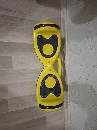 Elektrik nəqliyyatı: Uşaq balans skuteri (iki təkərli hoverboard tipli) - Rəng: sarı, qara — 1