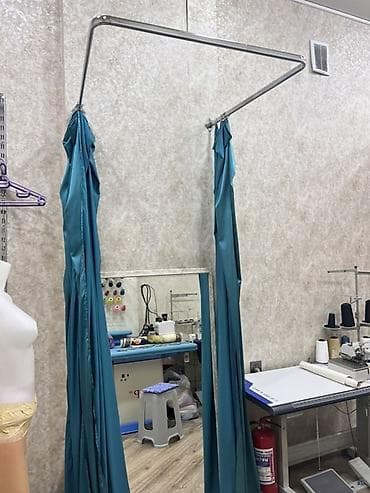 usaq ucun skaf: Atelye avadanlıqları və dekor dəsti - Tam boy güzgü: Ağ-qızılı — 3