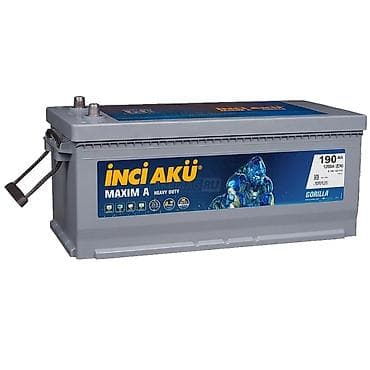 turbo az ceşqa: Inci Akü, 190 ah, Orijinal, Türkiyə, Yeni — 1