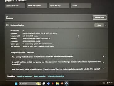 notebook toshiba i5 8gb: Lenovo ThinkPad, 14 ", Intel Core i5, 256 ГБ — 6